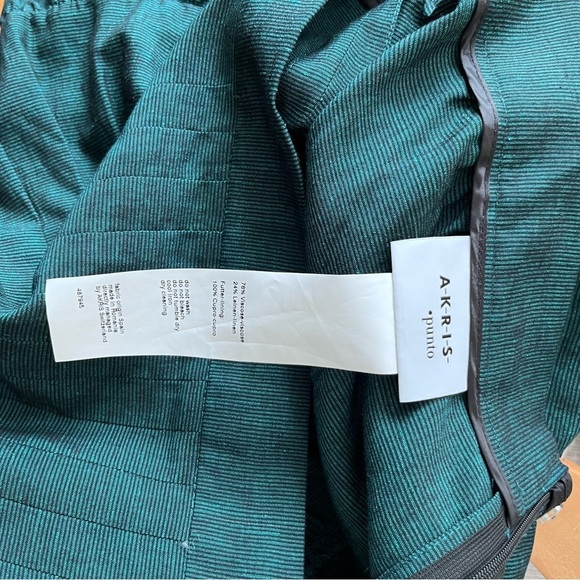 Akris Punto Linen Blend Ser Top and Tiered Skirt - Picture 7 of 13